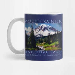 Mount Rainier National Park Mug